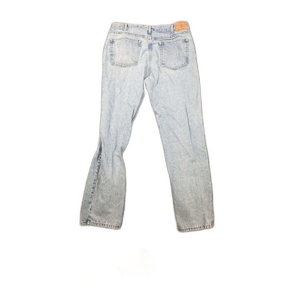 Eddie Bauer Denim Classic Fit Light Wash Jeans Mens 38x34 Light Blue Cotton - Picture 2 of 12
